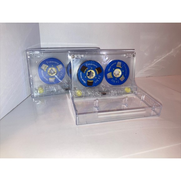 2 Pack Reel To Reel Cassette Tape 2023 Stock Brand New Type I Ferric C-45 - Picture 2 of 16